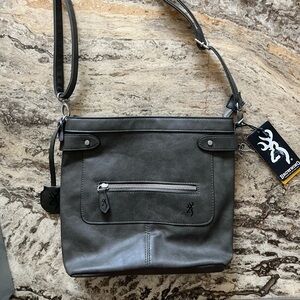 Browning Catrina Cross-Body Handbag - Charcoal NWT